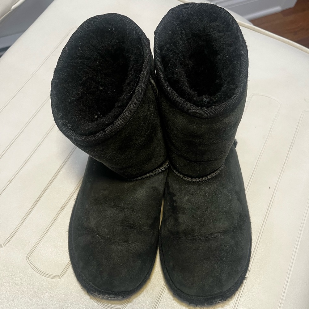 UGG Kids Black Cozy Boots